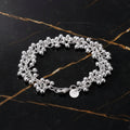 Charms Fine 925 Sterling silver bracelets bead chain fashion cute nice women grapes Bracelet wedding Jewelry party - Zenflow Active