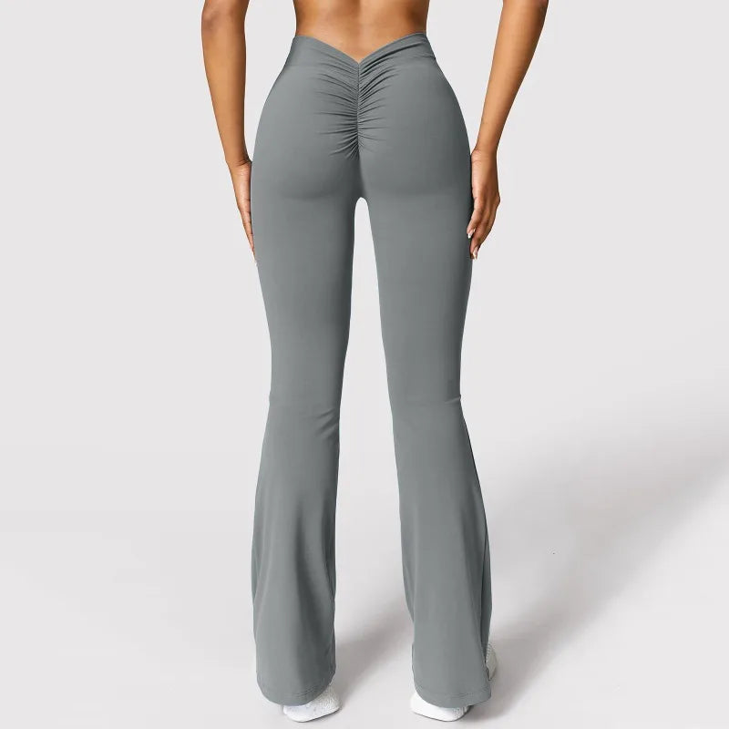 Women's High-Waist V-Back Booty-Lifting Sports Leggings Zenflow Active
