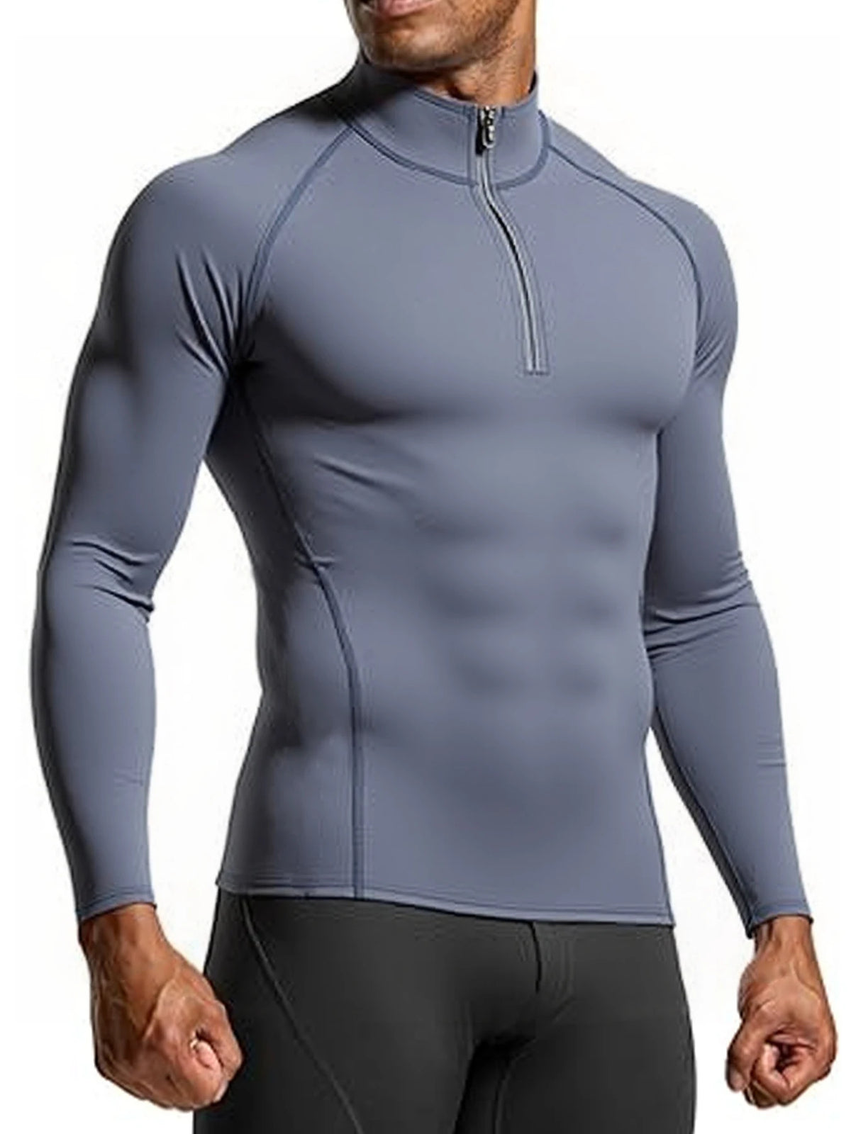 2025 New Men Sportswear Fitness Top, Quick-drying, Breathable, Slim Long-sleeved T-shirt - Zenflow Active