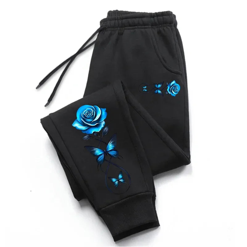 Women's Drawstring Waist Jogger Trousers