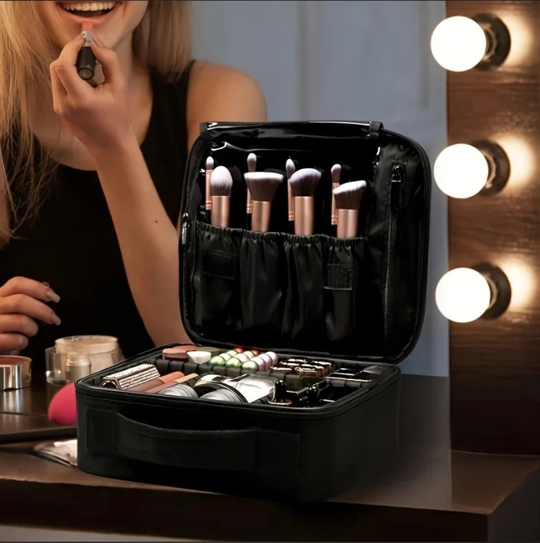 New Cosmetic Cases Organizer, Professional Makeup, Portable Travel Cosmetic Makeup Bag for Make up Artist, Zenflow Active