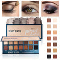 BEAUTY GLAZED 14-Colour Neutral Matte Eyeshadow Palette