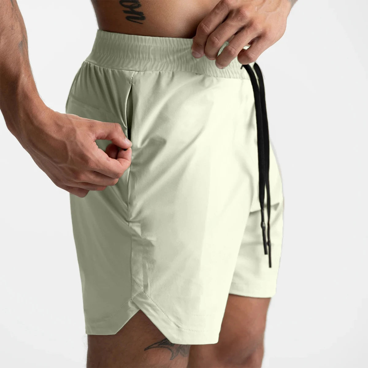 Men's Running Shorts, Single-Layer Woven, Quick Dry Casual Gym/Fitness Sportswear - Zenflow Active