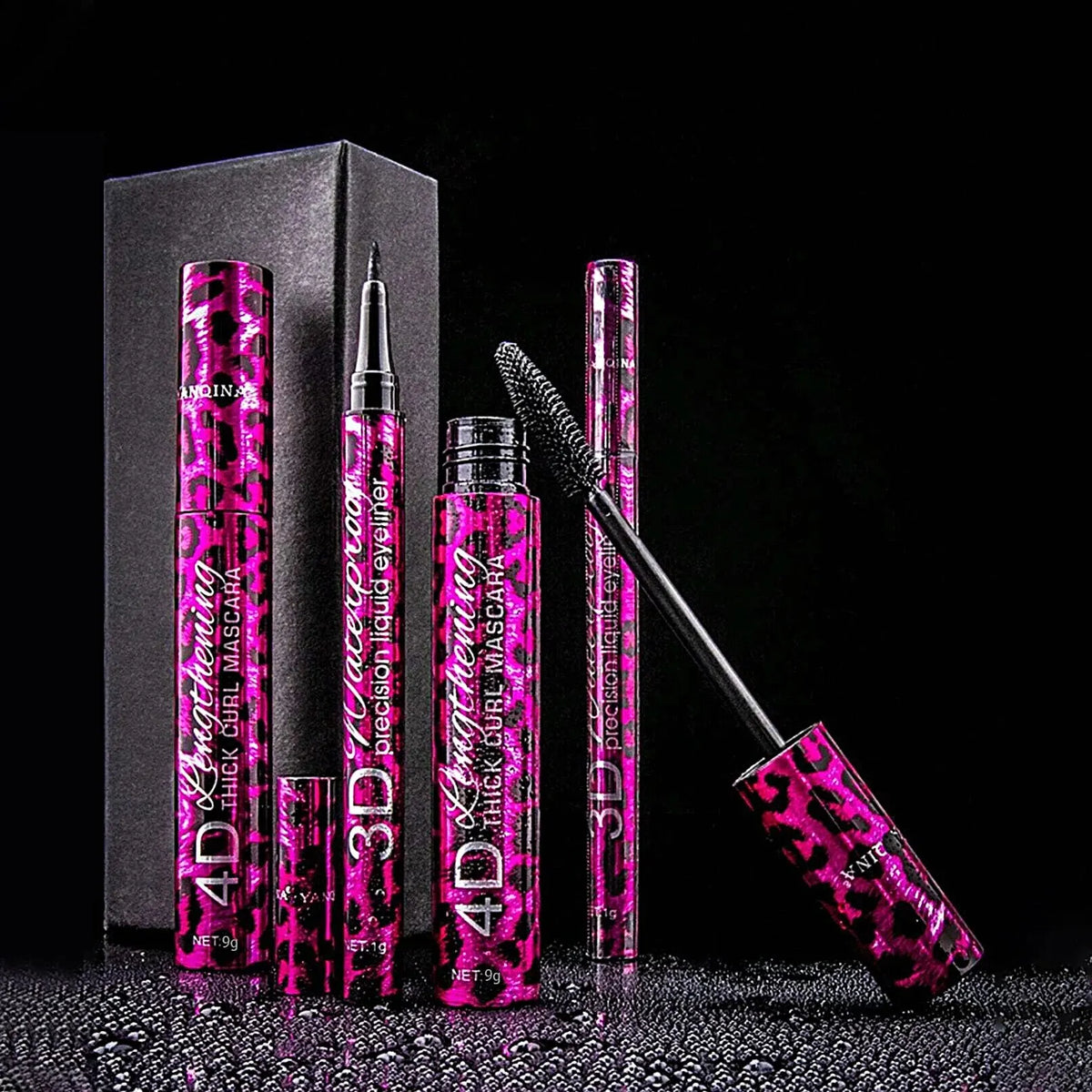 YANQINA 3-Piece Waterproof Eye Makeup Set Zenflow Active