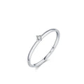 Exquisite Moissanite Finger Ring For Women 18k Gold Plated 925 Sterling Silver Elegant Rings With 2mm D Colour Round Lab Diamond - Zenflow Active
