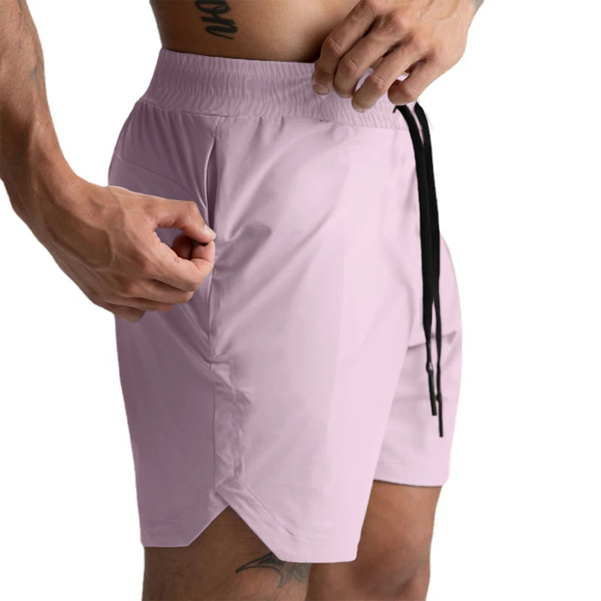 Men's Running Shorts, Single-Layer Woven, Quick Dry Casual Gym/Fitness Sportswear - Zenflow Active