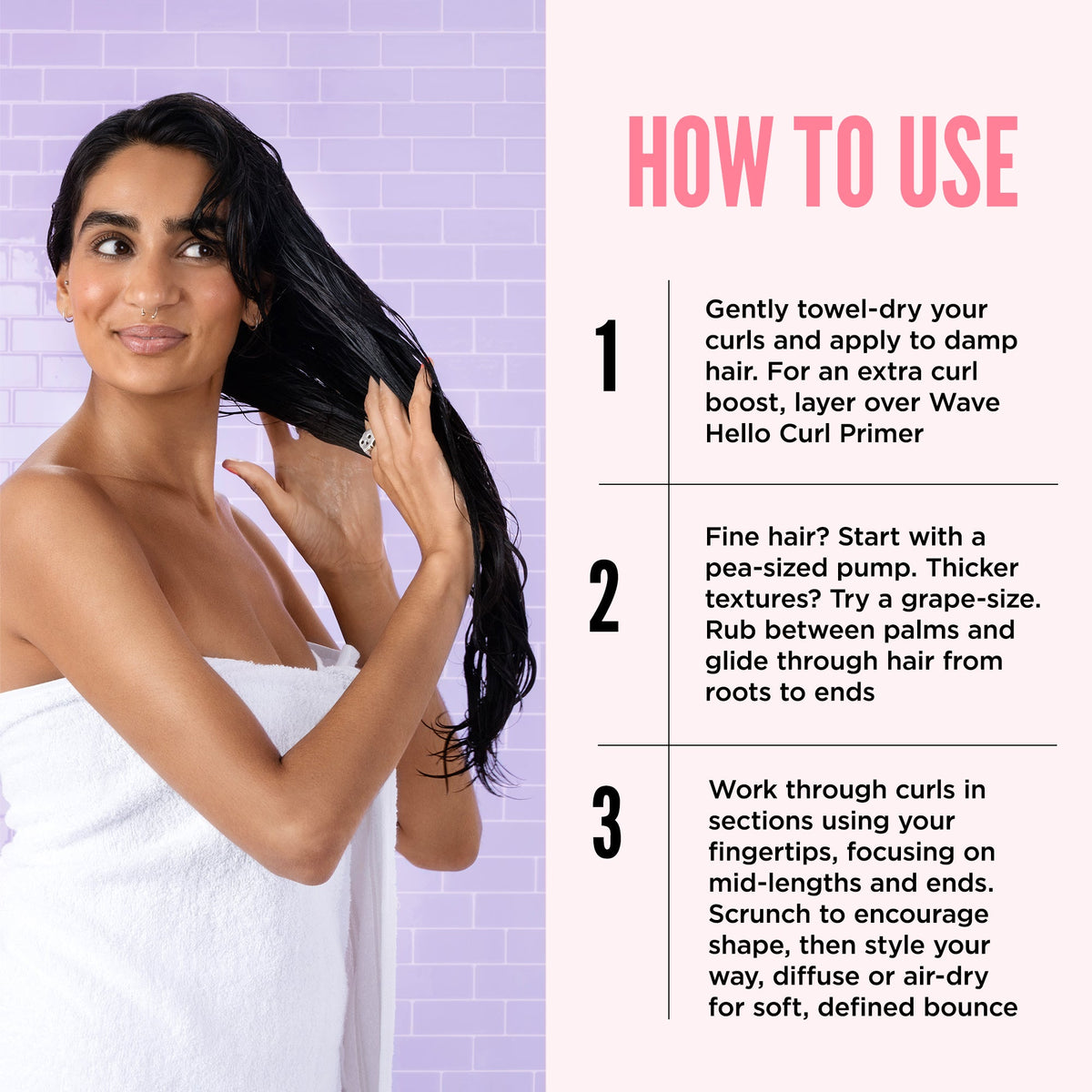 Wave Hello Curl Defining Taming Cream Noughty