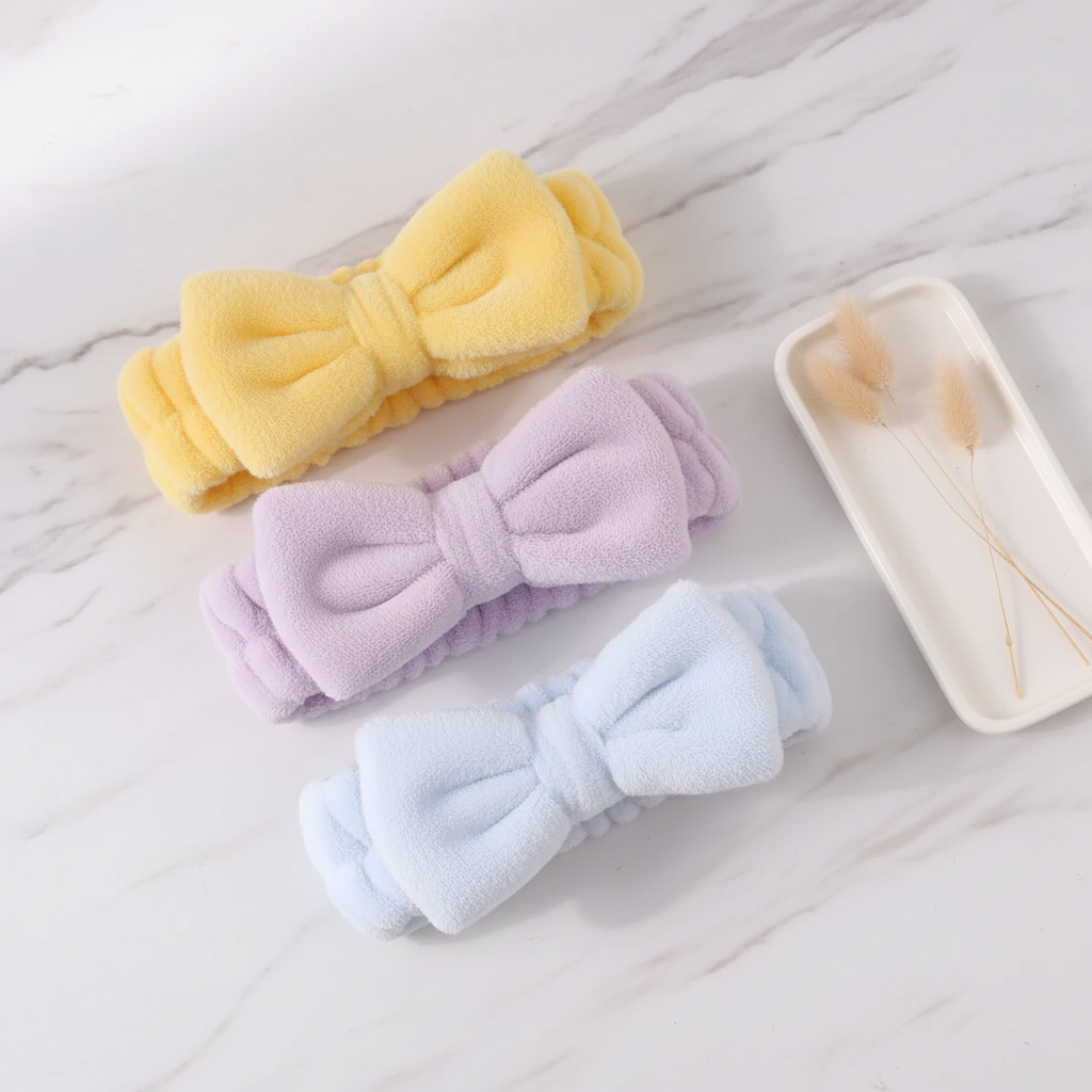 Bow Headband & Wristband Set - AI Editorial v2