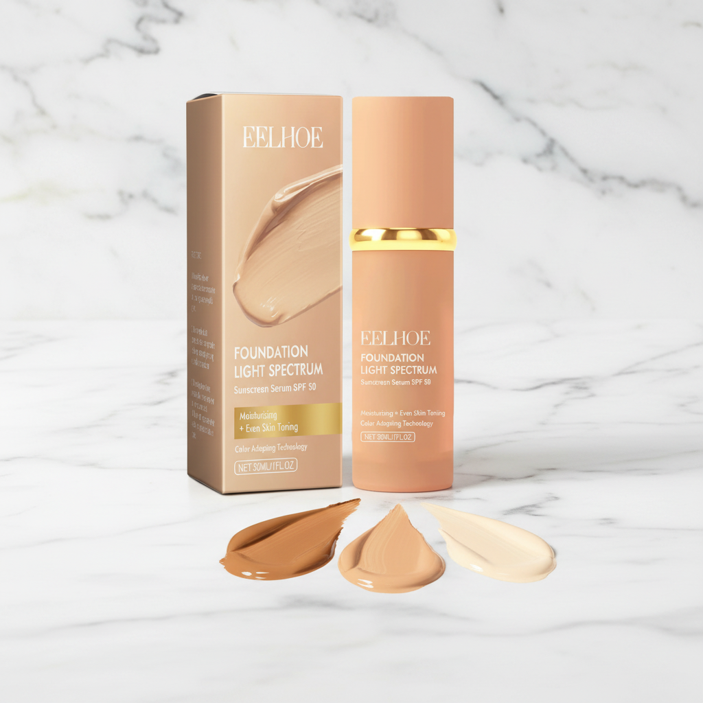 Colour Changing Foundation SPF50 - AI Editorial