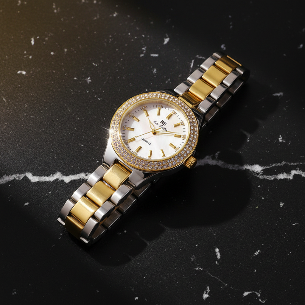 Crystal Diamond Dress Watch