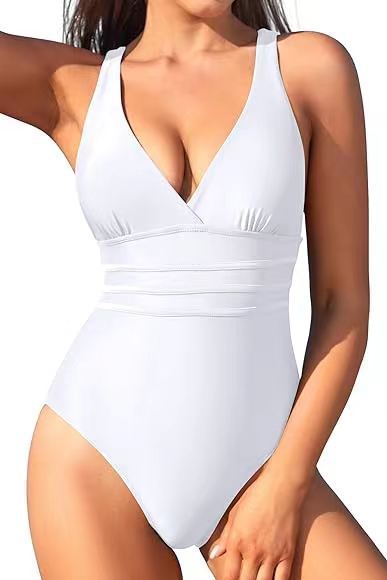 Women's Backless One-Piece Swimsuit with High-Waist Styling Michan Direct