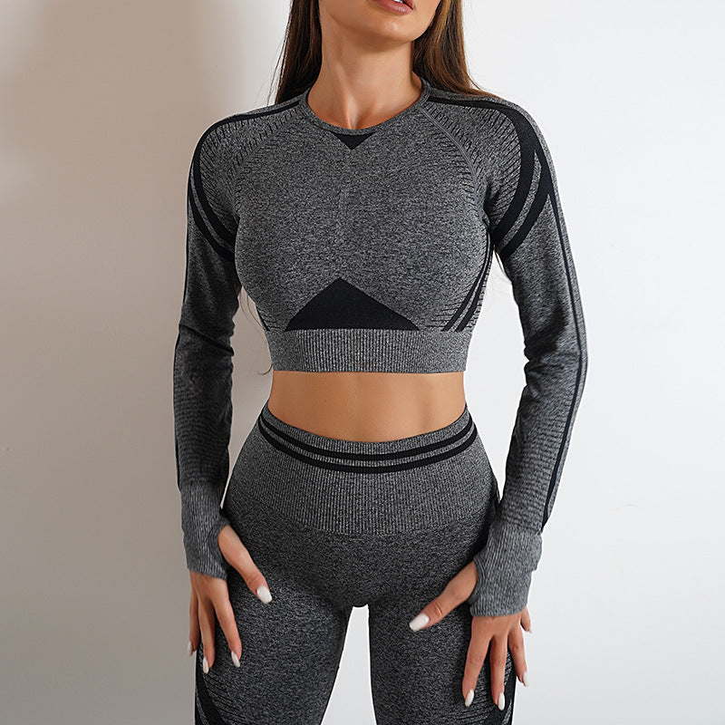 Nylon Activewear Separates | Long-Sleeve Top, Leggings or Set