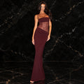 Lace Strappy Maxi Dress