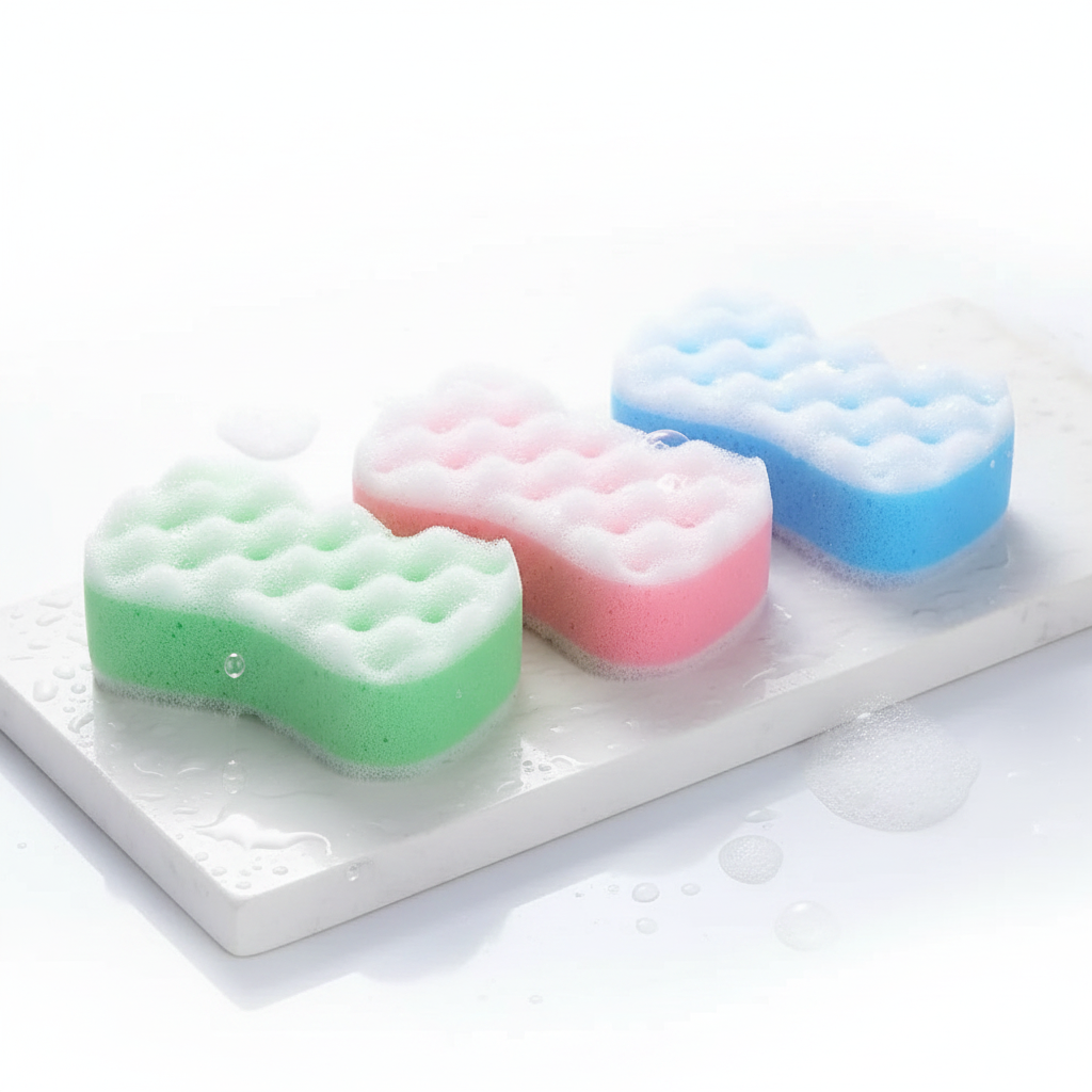 Exfoliating Bath Sponge - AI Editorial