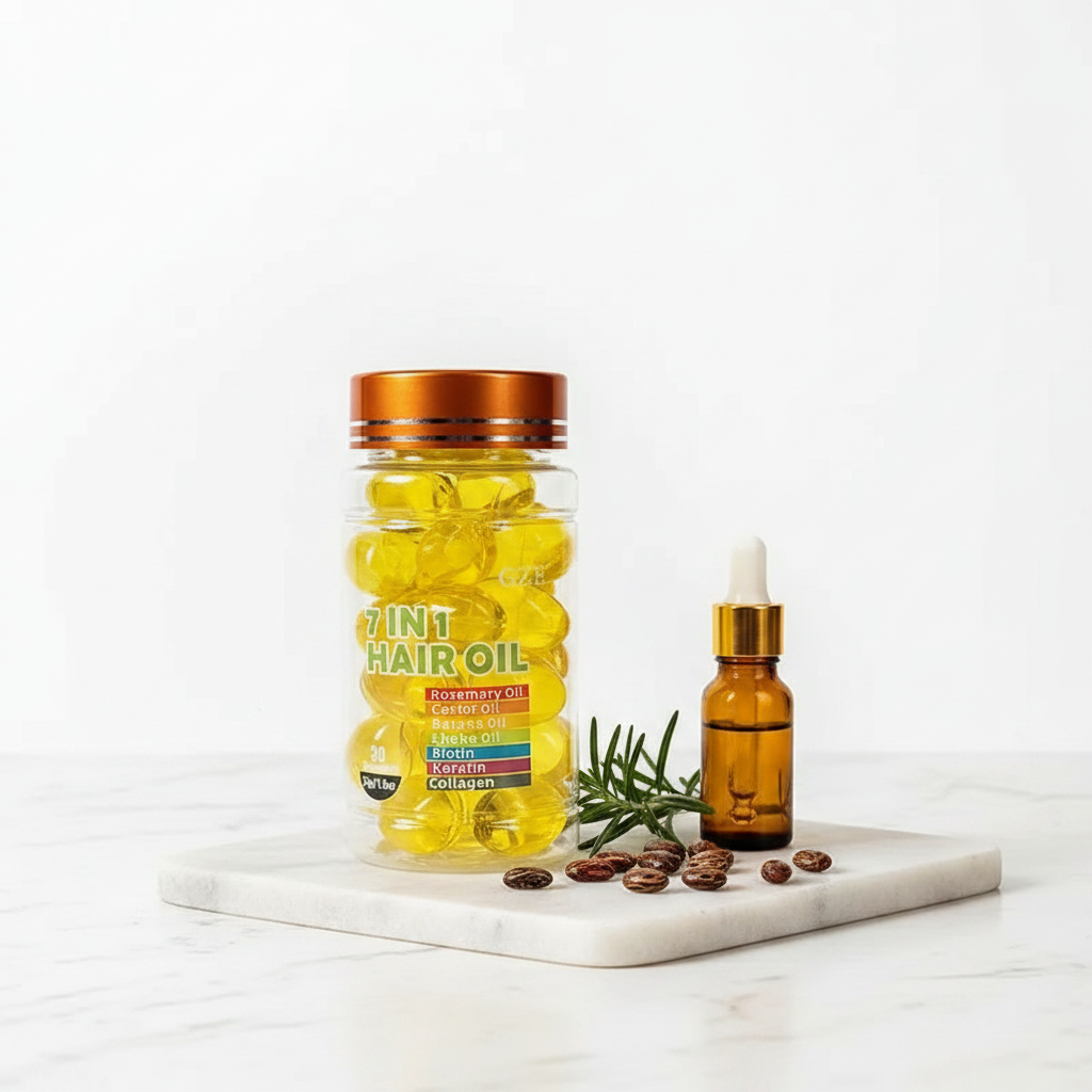 GZE 7-IN-1 Hair Oil - AI Editorial