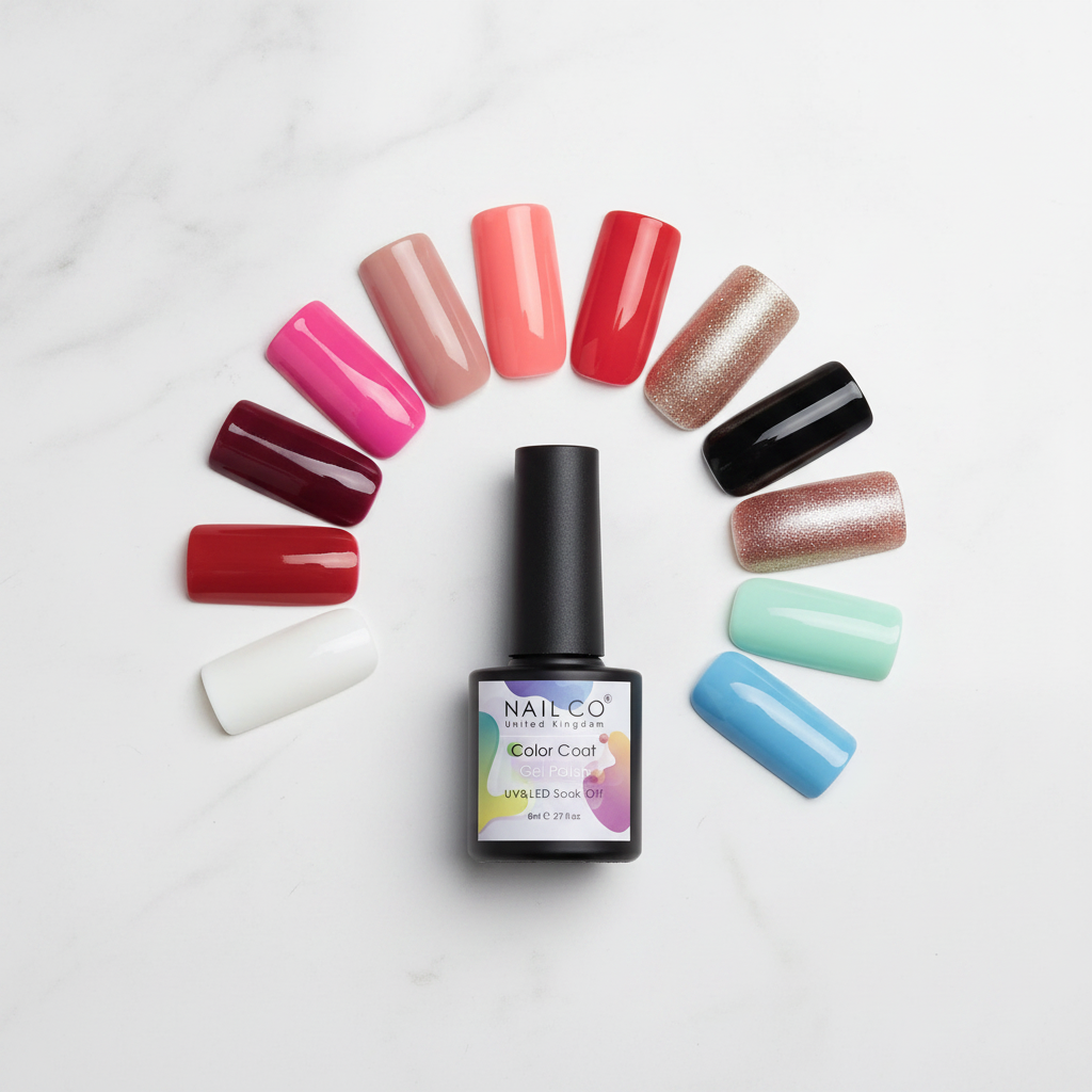 NAILCO Gel Polish - Swatch Fan Editorial