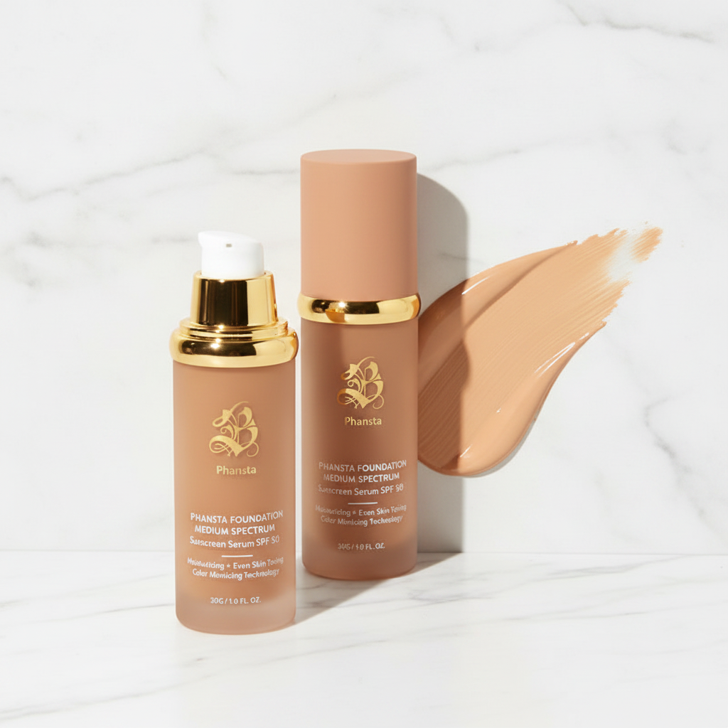 Phansta Foundation SPF50 - AI Editorial