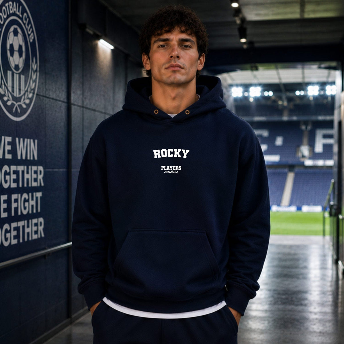Men’s ROCKY Graphic Hoodie by Players Couture Players Couture