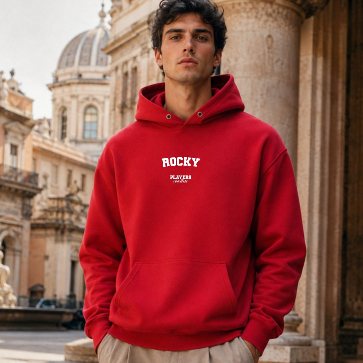 Men’s ROCKY Graphic Hoodie by Players Couture Players Couture