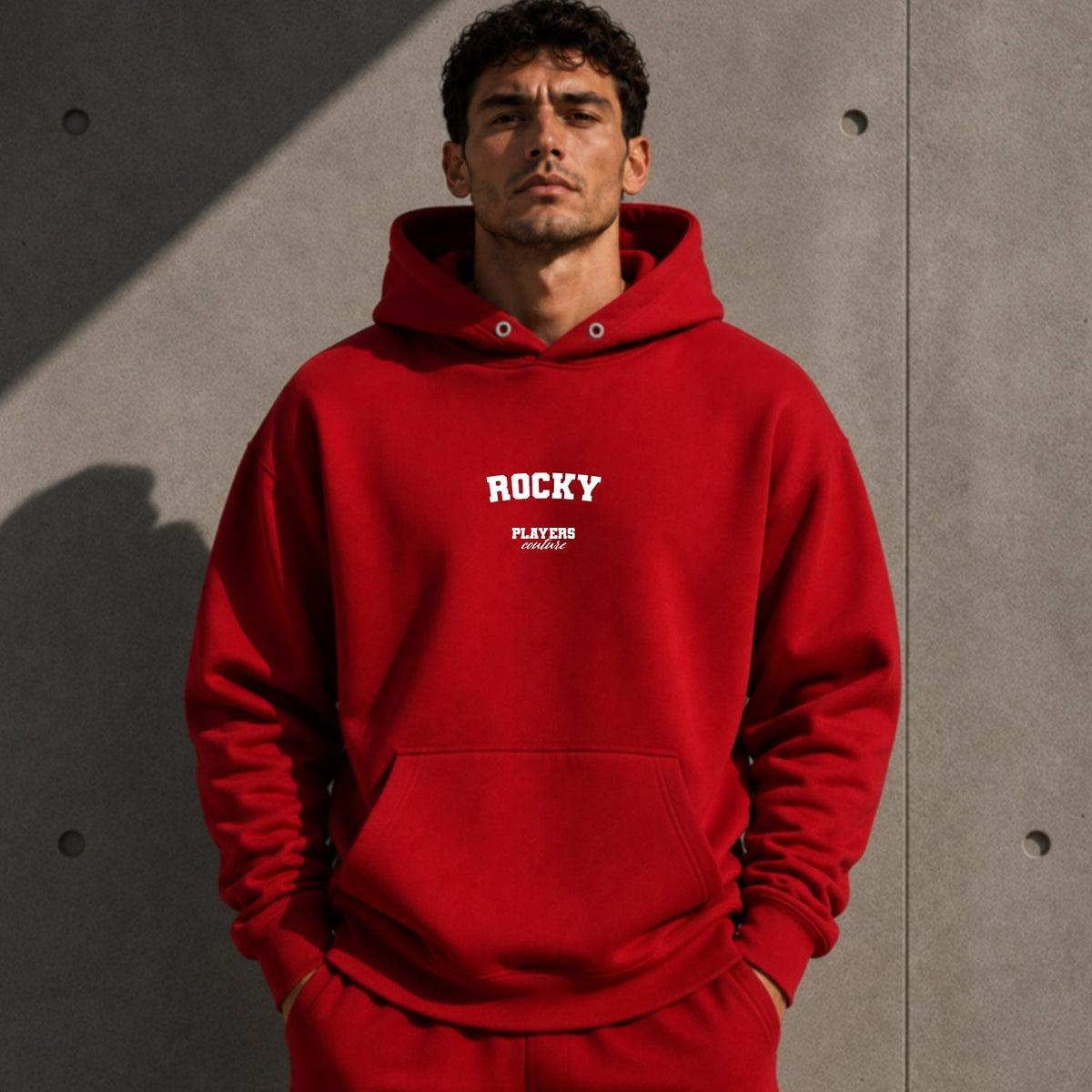Men’s ROCKY Graphic Hoodie by Players Couture Players Couture