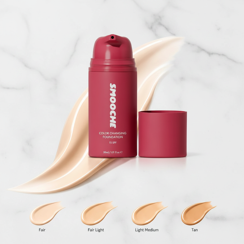 SMOOCHE Colour Changing Foundation - AI Editorial