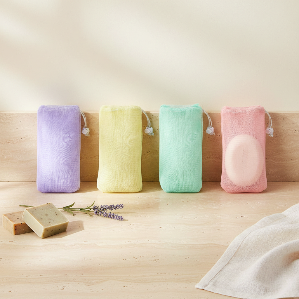 Soap Mesh Net Bags Revised - AI Editorial