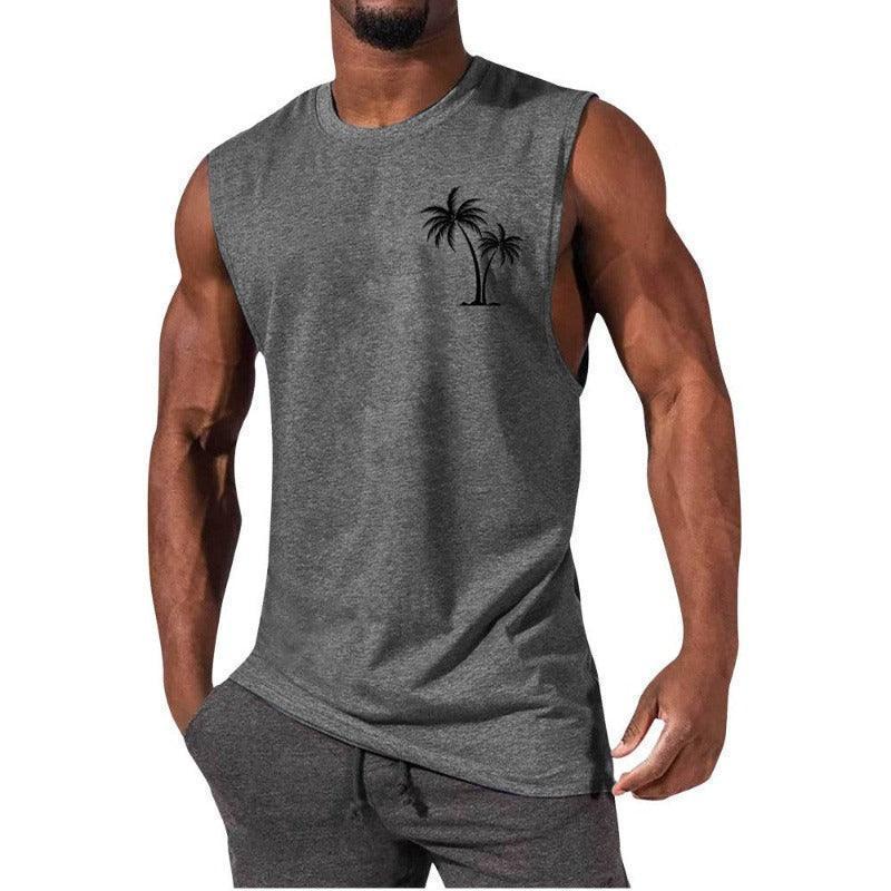 Men’s Lightweight Crew Neck Summer Tank Top