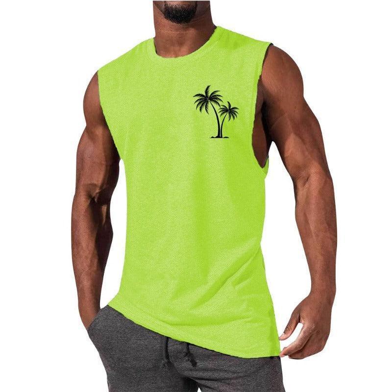 Men’s Lightweight Crew Neck Summer Tank Top