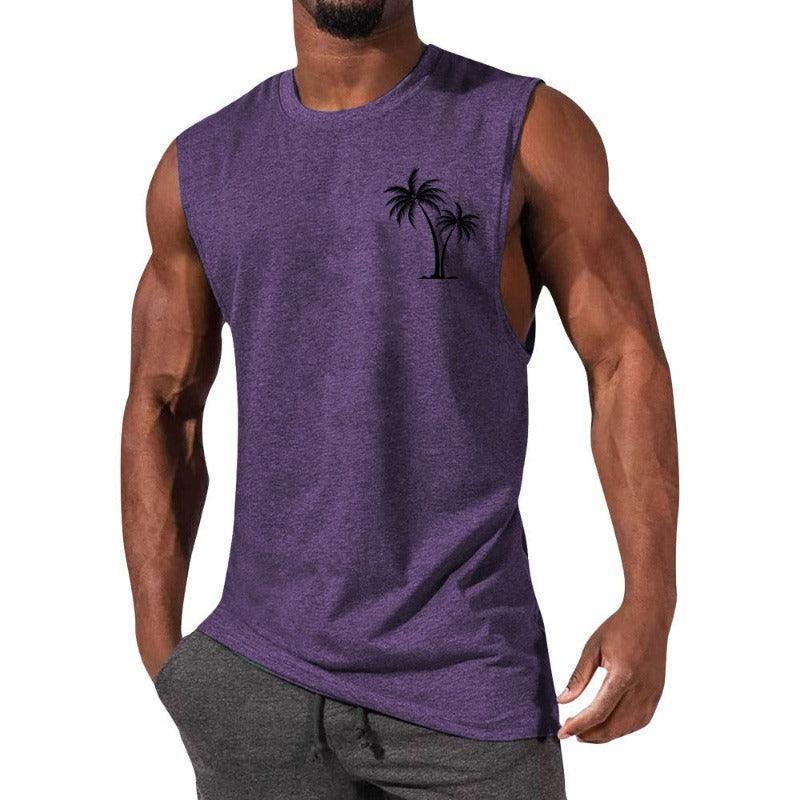 Men’s Lightweight Crew Neck Summer Tank Top
