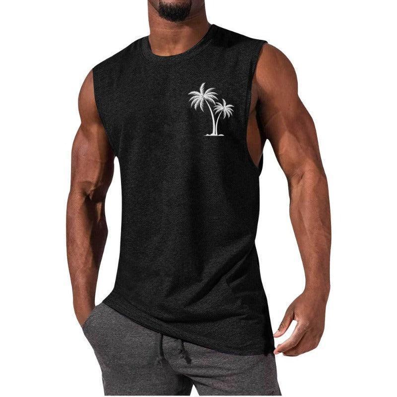 Men’s Lightweight Crew Neck Summer Tank Top Glooosy Store