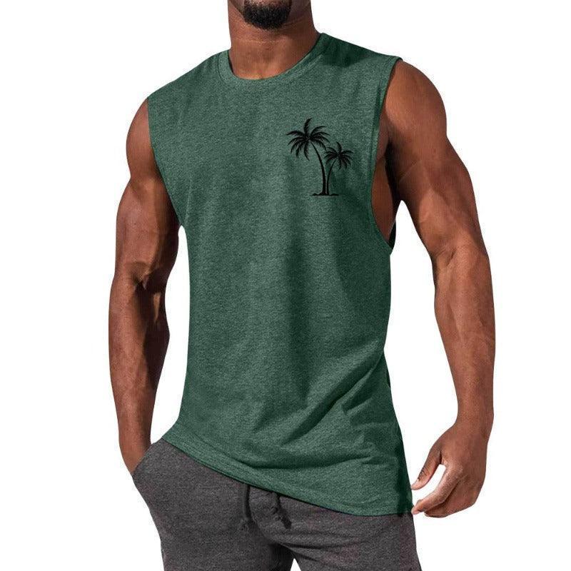Men’s Lightweight Crew Neck Summer Tank Top