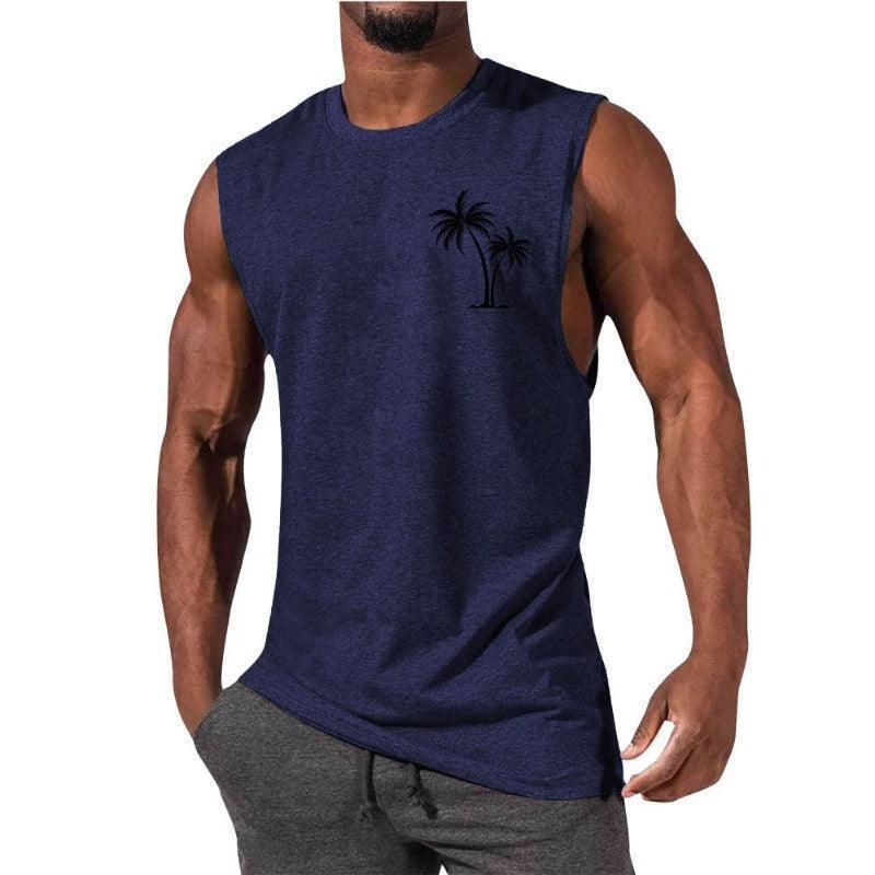 Men’s Lightweight Crew Neck Summer Tank Top