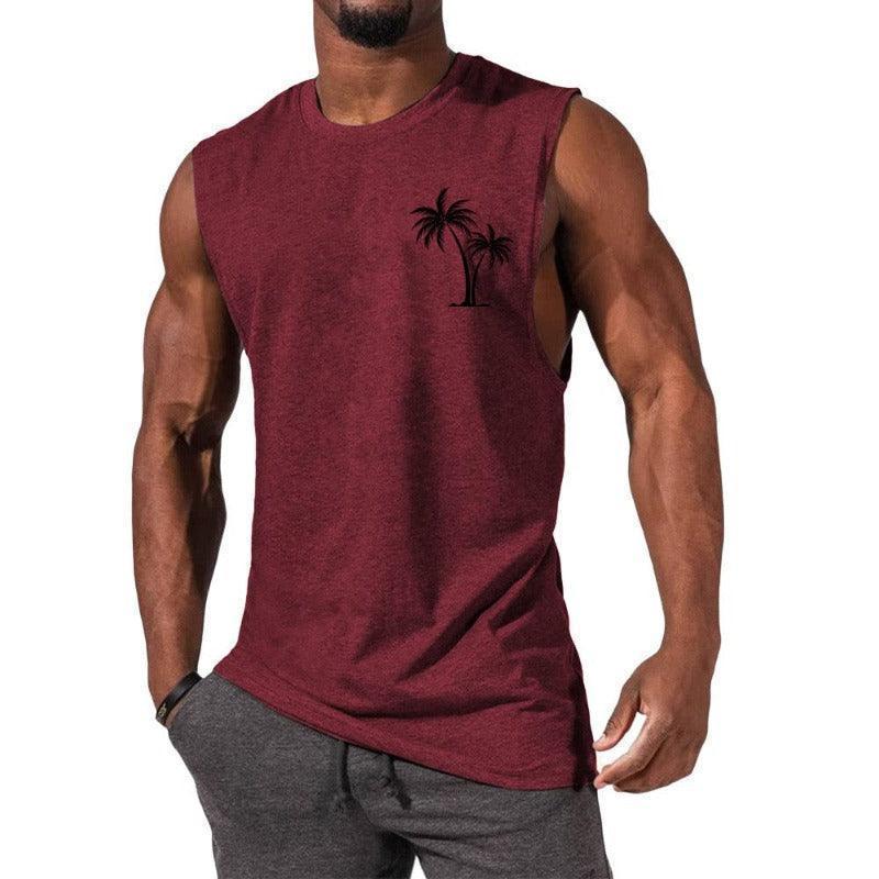 Men’s Lightweight Crew Neck Summer Tank Top