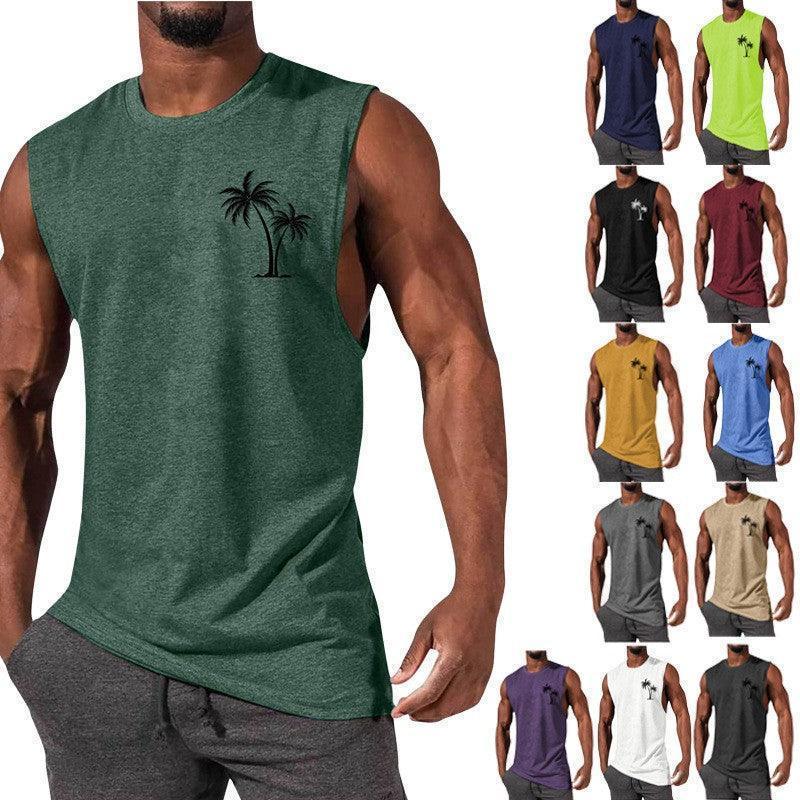 Men’s Lightweight Crew Neck Summer Tank Top